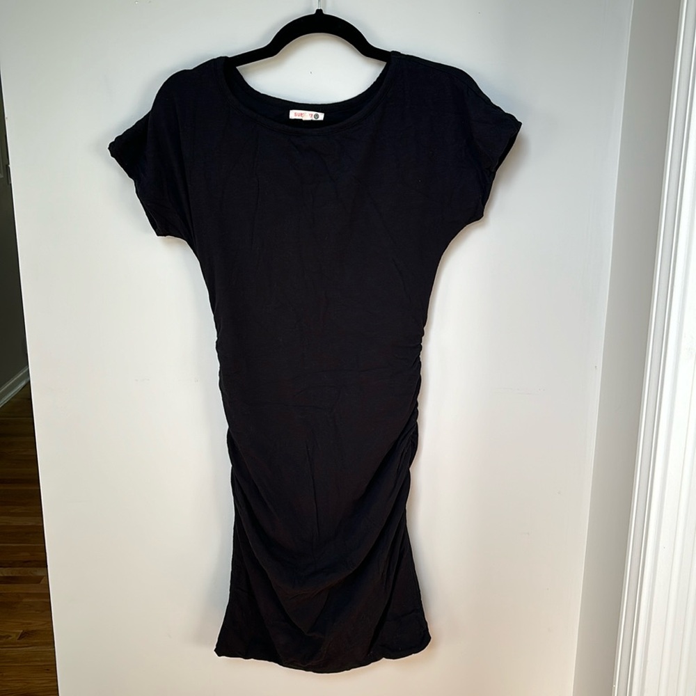 Sundry ruched mini dress